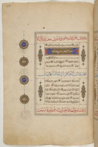 1500 1600 مخطوطة كاملة للمصحف الشريف