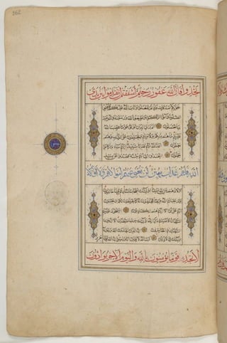 1500 1600 مخطوطة كاملة للمصحف الشريف