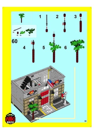 Manual Instruction LEPIN FIRE BRIGADE – Compatible LEGO 10197 | LEPIN Creator