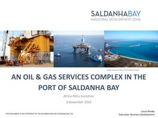 Saldanha Bay industrial Development Zone | PDF