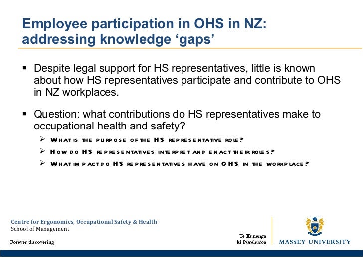 Supporting Your Workplace Health and Safety Representative