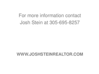 Please contact Josh Stein

 
