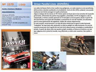 Durante meses Codemasters ha dejado caer con cuenta gotas imágenes e información del juego de conducción con los mejores gráficos que hemos visto hasta la fecha. No es necesario decir que hablamos de Colin McRae Dirt. Por fin lo tenemos en nuestras manos.La gran variedad de competiciones te mantendrá entretenido a través del extenso modo principal Carrera de un jugador (o modo estrellato), en el que empezarás en lo más bajo de la escala, y tendrás que superar todas las etapas, que irán de uno a seis tramos por evento y donde podrás ganar de 1 a 10 puntos.Mientras más puntos acumules, más eventos desbloquearás, al igual que la gran cantidad de vehículos, pudiendo comprarlos con el dinero que hayas ganado en estos eventos.