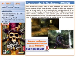 descarga catálogo en:www.cursosecuador.com(menu ANUNCIOS)XNET-RIOBAMBA