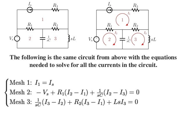 ohm's law kirchoff's law and mesh analysis