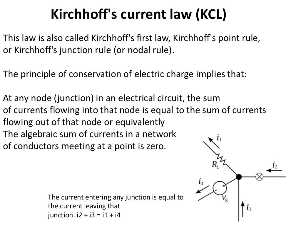 ohm's law kirchoff's law and mesh analysis