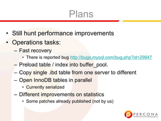 Inno Db Performance And Usability Patches