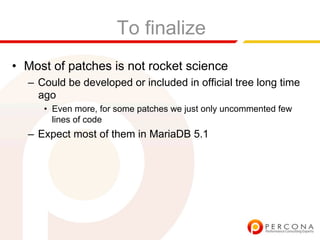 Inno Db Performance And Usability Patches
