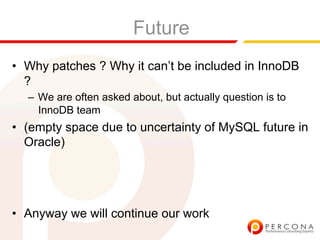 Inno Db Performance And Usability Patches