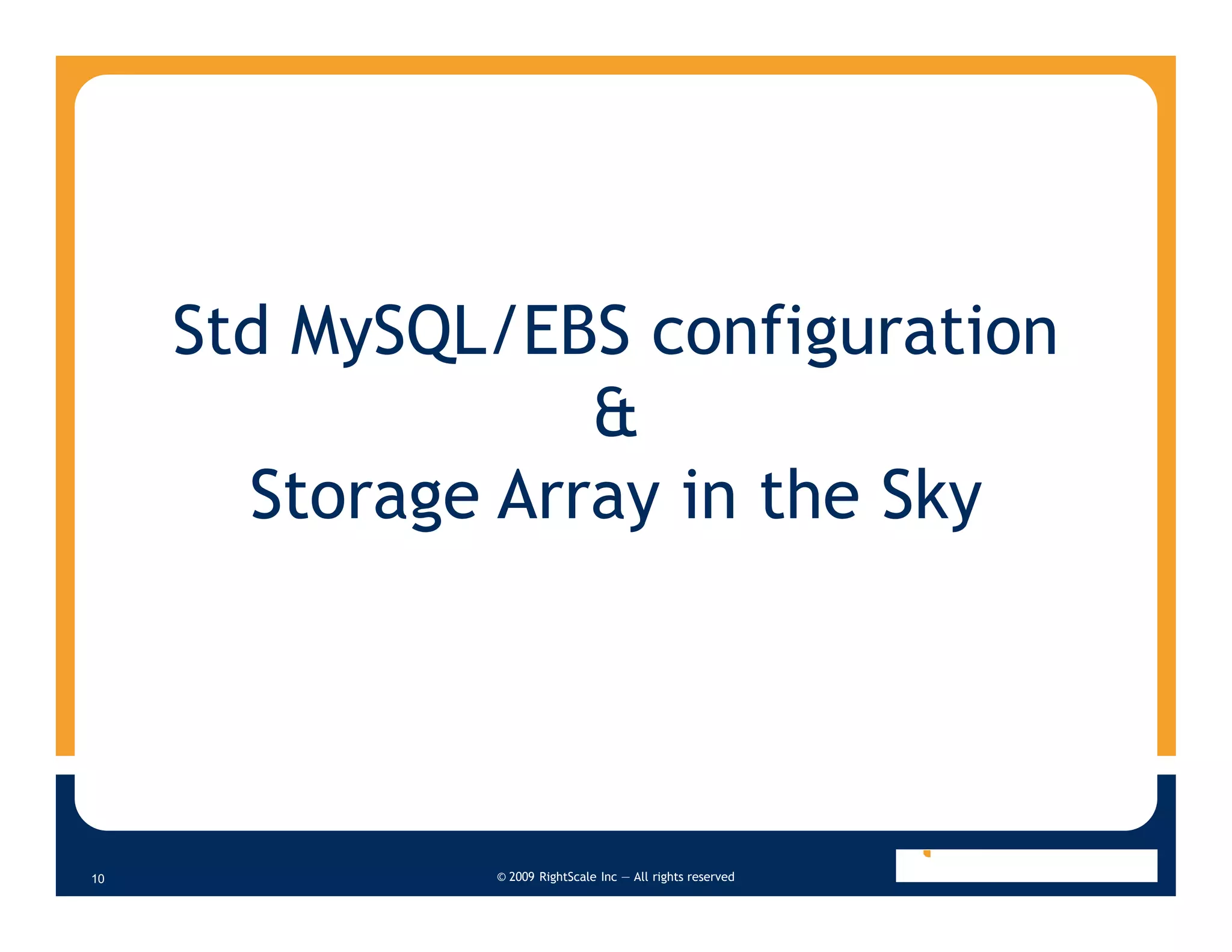 Tricks And Tradeoffs Of Deploying My Sql Clusters In The Cloud