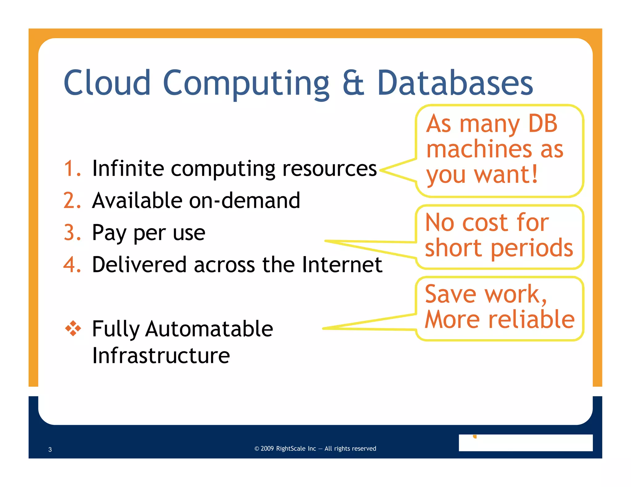 Tricks And Tradeoffs Of Deploying My Sql Clusters In The Cloud