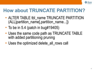 Partitioning Under The Hood