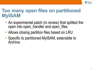Partitioning Under The Hood