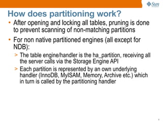Partitioning Under The Hood