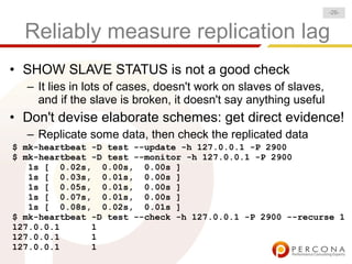 Make Your Life Easier With Maatkit