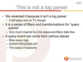 Make Your Life Easier With Maatkit