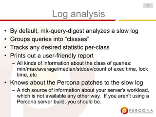 Make Your Life Easier With Maatkit