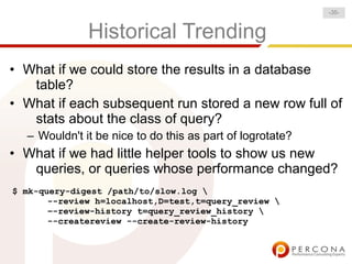 Make Your Life Easier With Maatkit