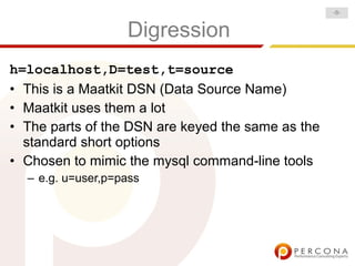 Make Your Life Easier With Maatkit