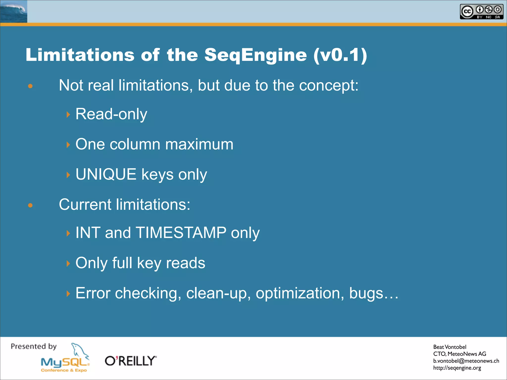 Solving Common Sql Problems With The Seq Engine