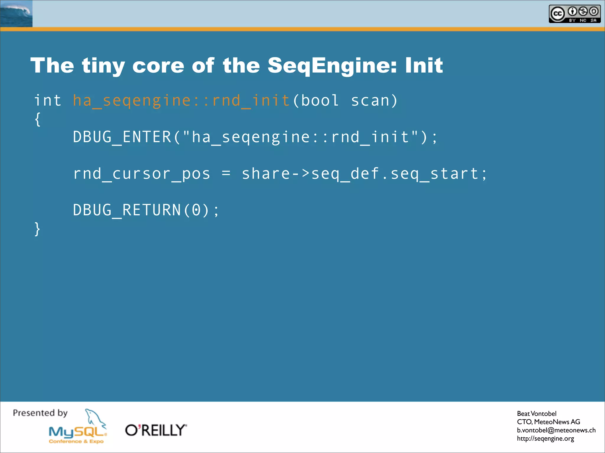 Solving Common Sql Problems With The Seq Engine