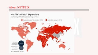 About NETFLIX
 