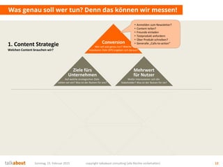 Strategisches Content Marketing - Ein Framework zur Strategieentwicklung mit Scompler Slide 12