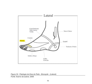95
Figura 34 - Patologia da Área do Peito - Bronquite - (Lateral).
Fonte: Acervo da autora, 2008.
 