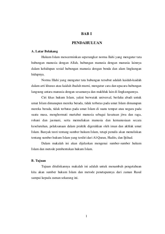 Doc Makalah Sumber Hukum Islam Revi Hardiansyah Academia Edu