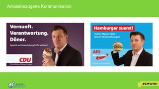 Anlassbezogene Kommunikation.
 