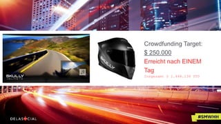 Insgesamt $ 2.448.138 YTD
Crowdfunding Target:
$ 250.000
Erreicht nach EINEM
Tag
 