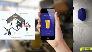 Belohnungssystem
Proximity Marketing
Kontaktloses Bezahlen
Erinnerungen
Wegweiser
 