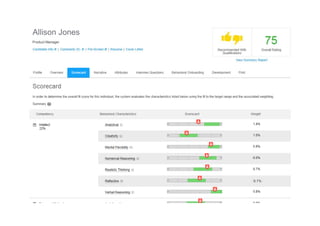 22Copyright © 2013. Infor. All Rights Reserved. www.infor.com@Infor_HCM #RightChoice
9.1%
Irene JonesAllison Jones
Product Manager
 