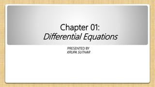 Differential Equations | PPTX