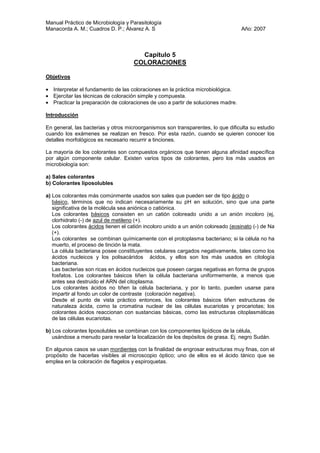 Manual Práctico de Microbiología y Parasitología
Manacorda A. M.; Cuadros D. P.; Álvarez A. S                             ...