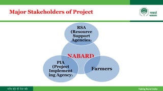 गाँव बढ़े तो देश बढ़े Taking Rural India
Major Stakeholders of Project
 