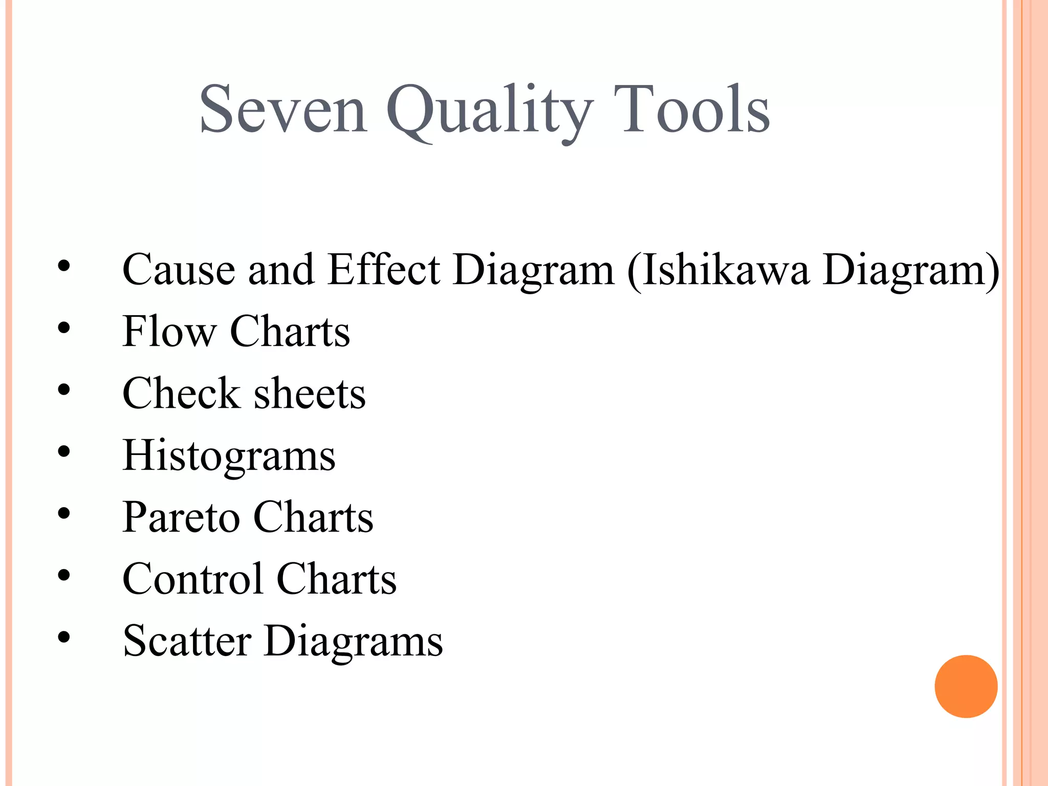 seven quality tool | PPT