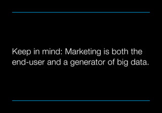 Definitions for Real World of Big Data Marketing