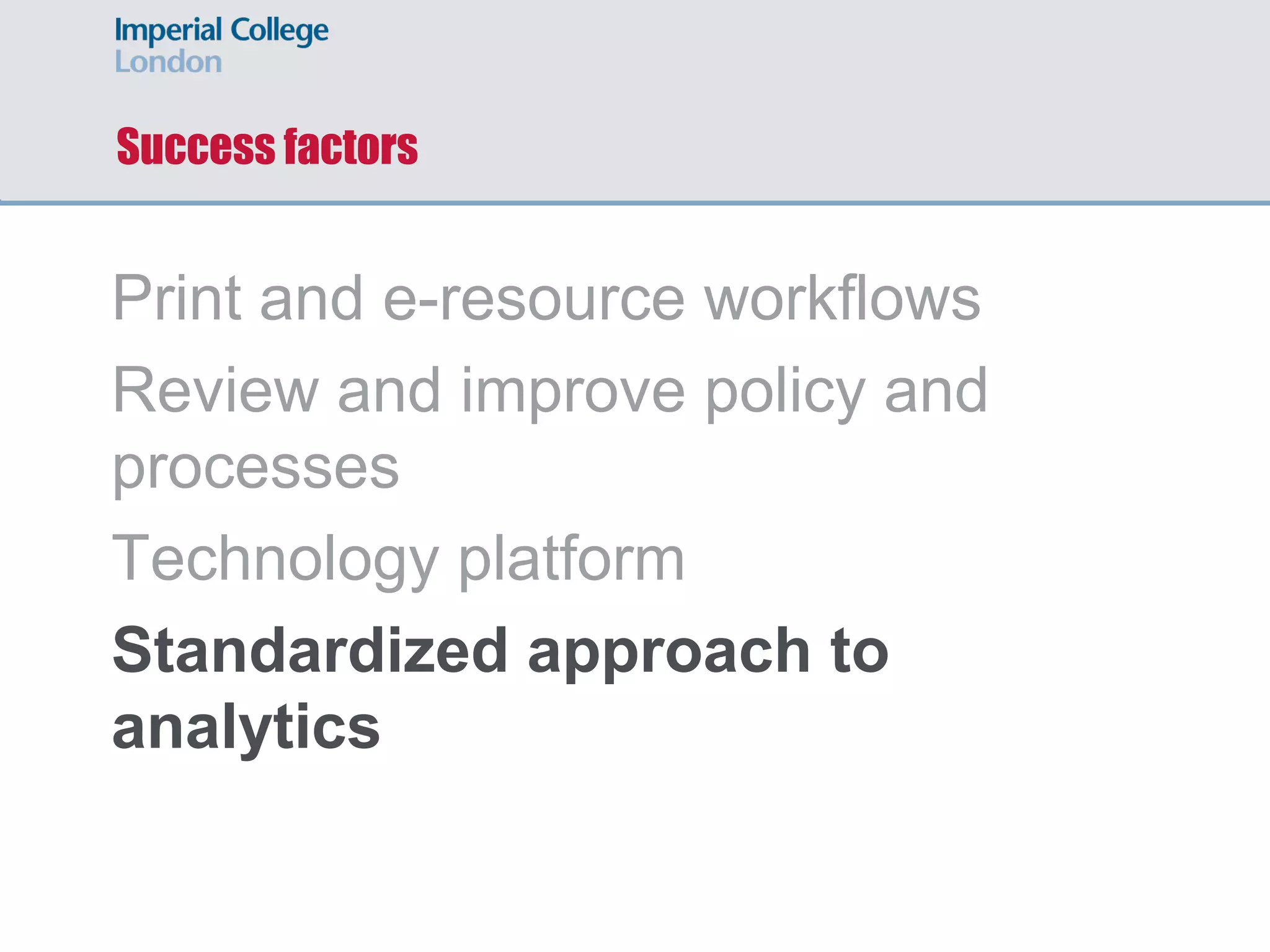 The staff view of Alma
 