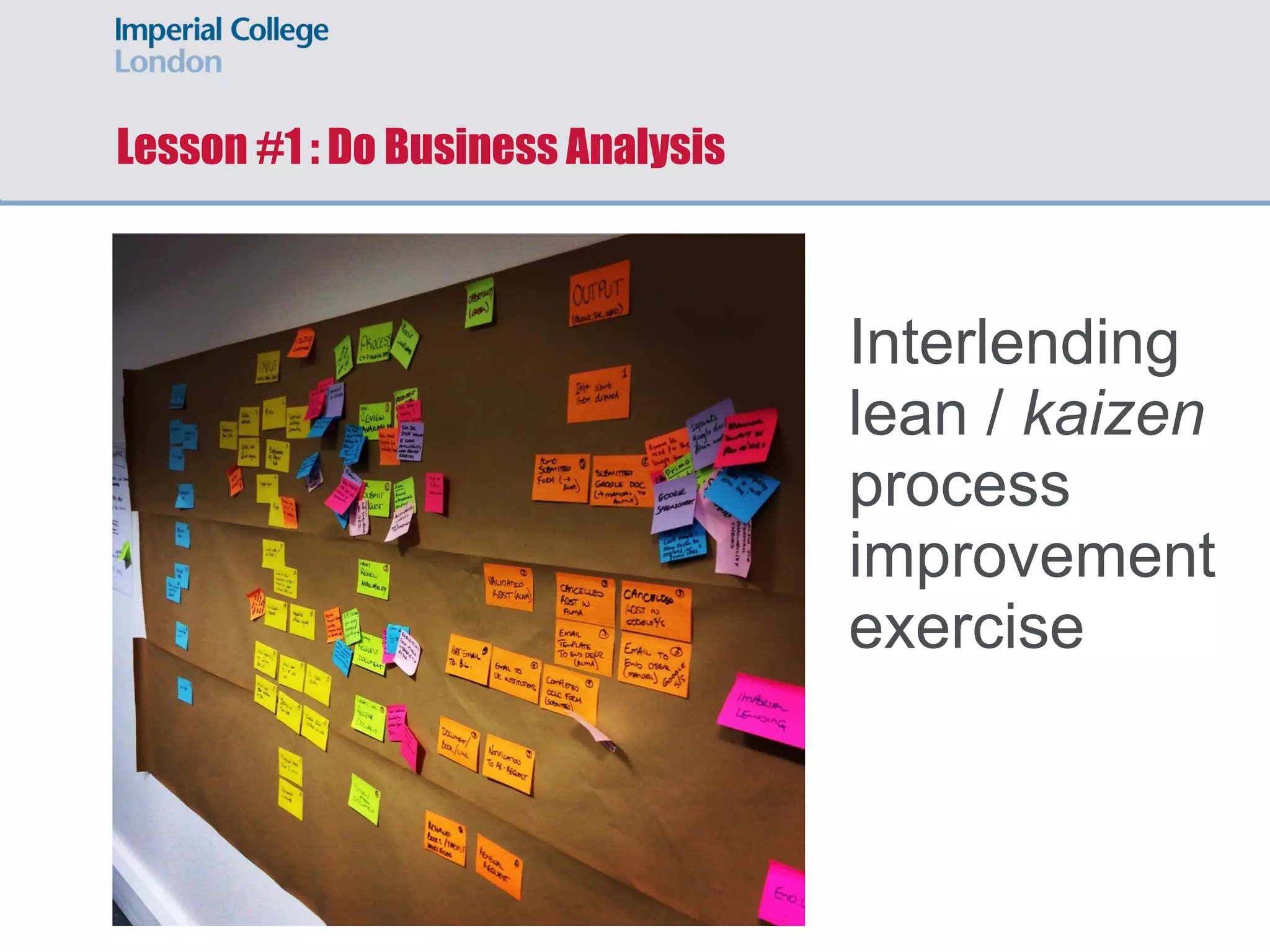 33
Lesson #1 : Interlending 2015
 