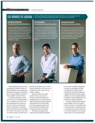El Team Cisneros. Forbes México