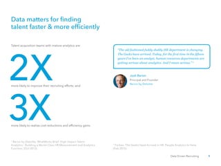 Data Driven Recruiting with LinkedIn | PDF