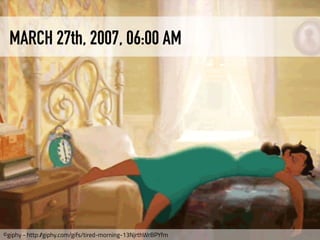 ©giphy - http://giphy.com/gifs/tired-morning-13NjrthWrBPYfm
MARCH 27th, 2007, 06:00 AM
 