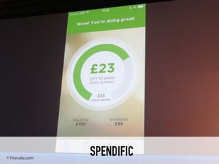 SPENDIFIC© finovate.com
 