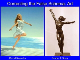 Correcting the False Schema: Art David Knowles Sandra J. Shaw 