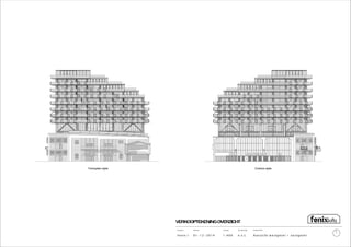 p roject: o n d erd eel:schaal:d atu m : b o uw laag :
VERKOOPTEKENINGOVERZICHT
Fen ix I A an zich t w estg evel + o o stg evel1 :4 0 00 1 -1 2 - 2 0 1 4 n .v.t.
Fenixplein-zijde Codrico-zijde
 