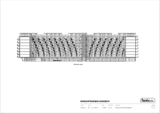 p roject: o n d erd eel:schaal:d atu m : b o uw laag :
VERKOOPTEKENINGOVERZICHT
Fen ix I A an zich t b in n en g evel1 :4 0 00 1 -1 2 - 2 0 1 4 n .v.t.
Rijnhaven-zijde
 