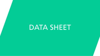 DATA SHEET
 
