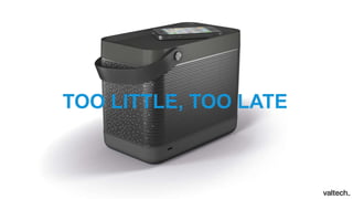 TOO LITTLE, TOO LATE
 