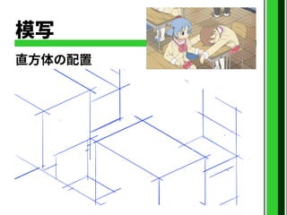 模写
直方体の配置
 